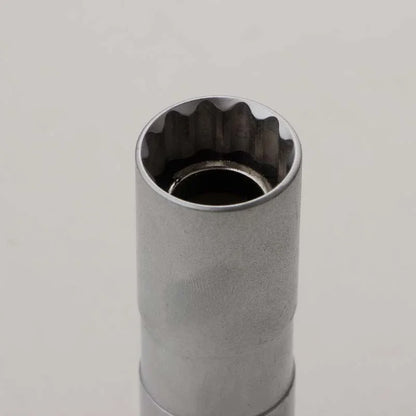 Spark Plug Socket Wrench Adapter 14mm16mm Set Universal Joint with Magnetic Flexible Socket Thin Wall 3/8"