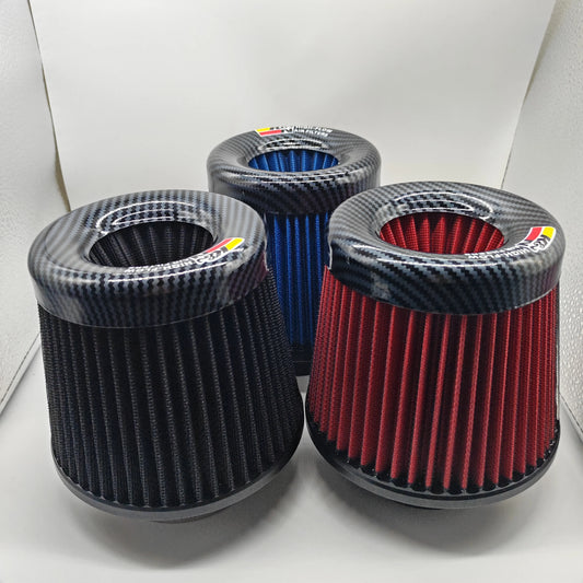 Intake Air Filter 3 Inch 76mm Universal High Flow Air Filter Mushroom Head