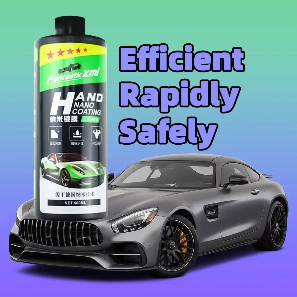 Nano Ceramic 500ml Car Coating Auto Detailing Liquid Spray Polish