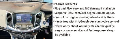 Wireless CarPlay Android Auto Retrofit for Holden Commodore VF1 VF2 MyLink system Support OEM Microphone