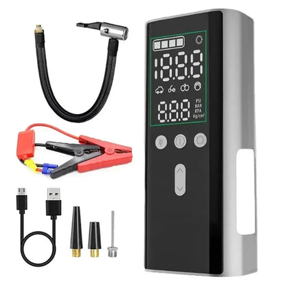 Car Jump Starter Air Pump 4 in 1 Air Compressor