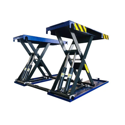 Scissor Car Lift, 4T Capacity 1.2 Meters High Waterproof Vehicle Ramp,