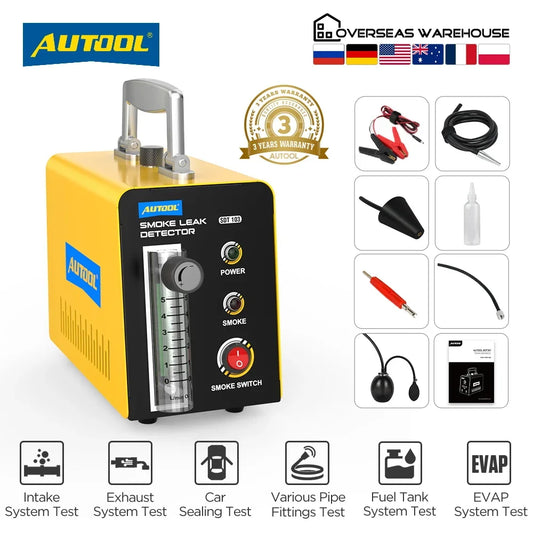 Car Smoke Leak Detector 12V Automotive EVAP Leakage tester
