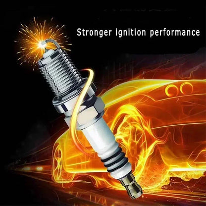 4/6pcs High Performance Automotive Double Iridium Spark Plug