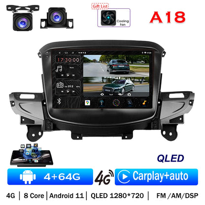 Double Din For HOLDEN VF COMMODORE 13-17 4G Android w heads up display