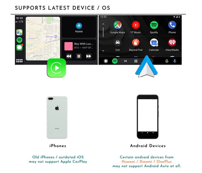 Wireless CarPlay Android Auto Retrofit for Holden Commodore VF1 VF2 MyLink system Support OEM Microphone