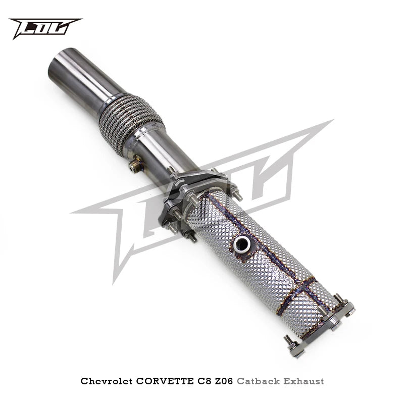 Sport Exhaust Muffler 3 Inch Exhaust Pipe OEM Valve Cat Back Exhaust System