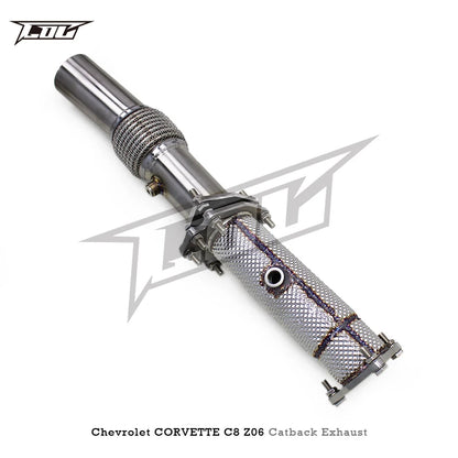 Sport Exhaust Muffler 3 Inch Exhaust Pipe OEM Valve Cat Back Exhaust System