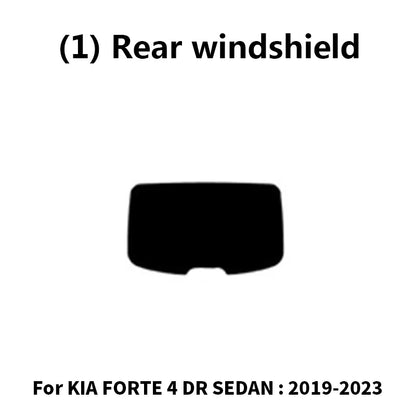 precut Removable Window Tint Film For Car 100% UVR 5%-70%VLT Heat Insulation Carbon ﻿For KIA