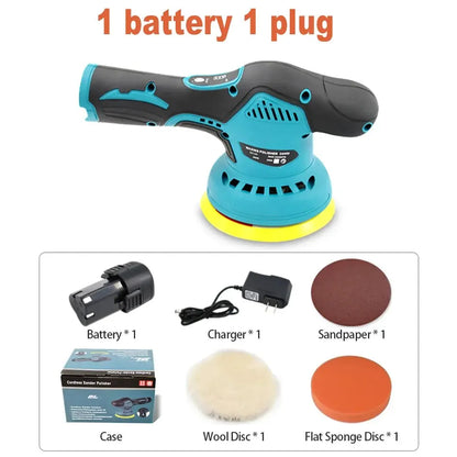 12V Cordless Polisher 8 Gears 380W