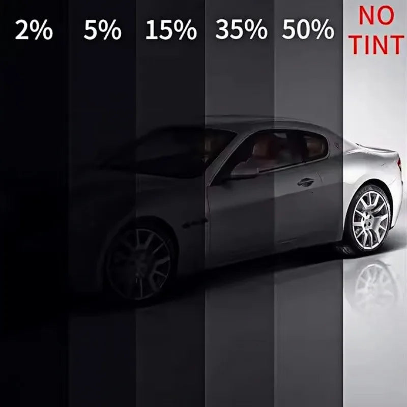 Car Window Tint Film PET 42% IR Block 60% VLT 99% UV Protection Glare Reduction