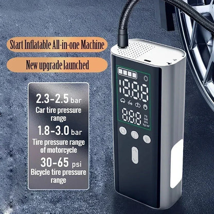 Car Jump Starter Air Pump 4 in 1 Air Compressor