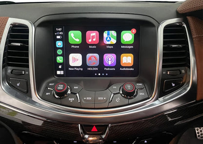 Wireless CarPlay Android Auto Retrofit for Holden Commodore VF1 VF2 MyLink system Support OEM Microphone