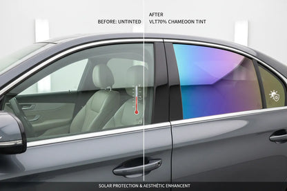 VLT70%  Chameleon Window Film Solar Car Tint Protection