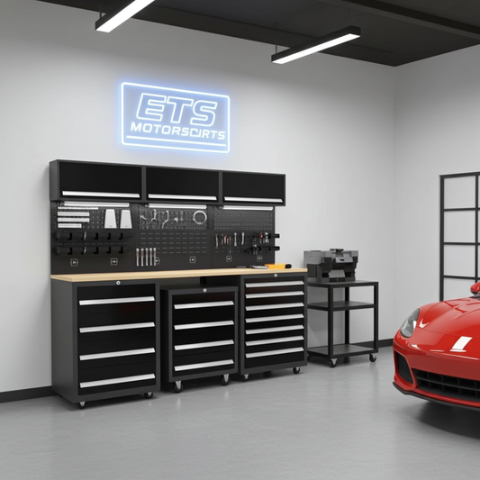 Heavy-Duty Garage Tool Cabinet with Drawers 600KG Capacity